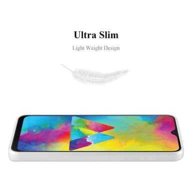 Skal Samsung Galaxy M21 / M30s Fodral Case (Silver)