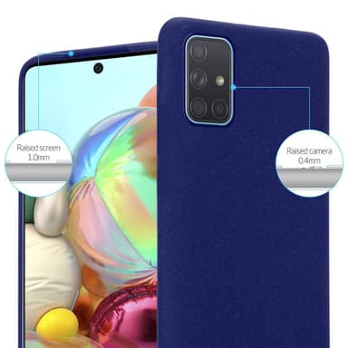 Skal Samsung Galaxy A71 4G Fodral Case (Blå)