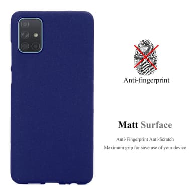 Skal Samsung Galaxy A71 4G Fodral Case (Blå)