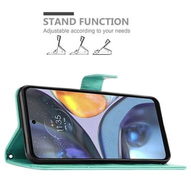 LG K40S Plånboksfodral Skal (Blå)