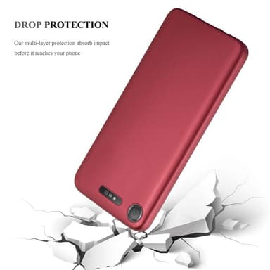 Skal Sony Xperia XZ1 Fodral Case (Röd)
