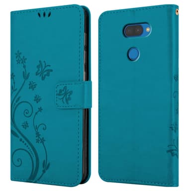 LG K40S Plånboksfodral Skal (Blå)
