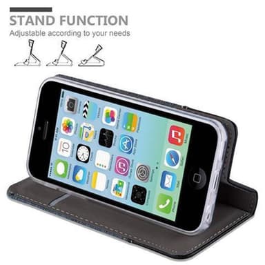 iPhone 5C Plånboksfodral Skal (Blå)