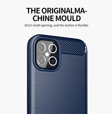 iPhone 12 PRO MAX Skal Fodral Case (Blå)