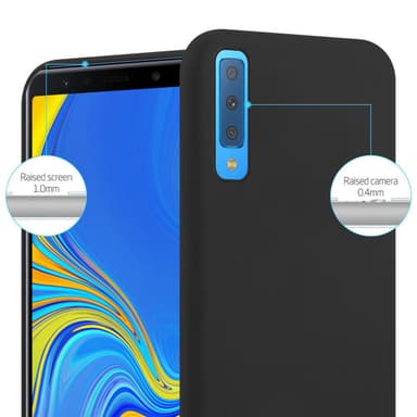 Skal Samsung Galaxy A7 2018 Fodral Case (Svart)