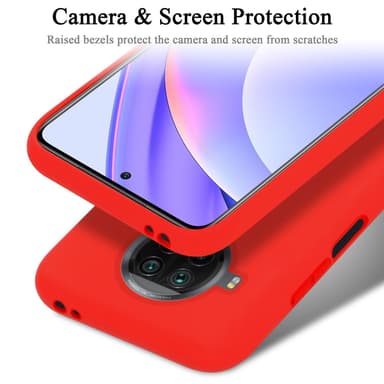 Xiaomi Mi 10T LITE Skal Fodral Case (Röd)