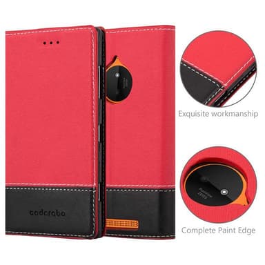 Nokia Lumia 830 Skal Fodral Case (Röd)