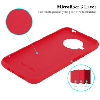 Xiaomi Mi 10T LITE Skal Fodral Case (Röd)