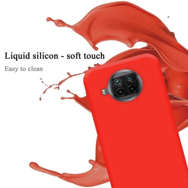 Xiaomi Mi 10T LITE Skal Fodral Case (Röd)