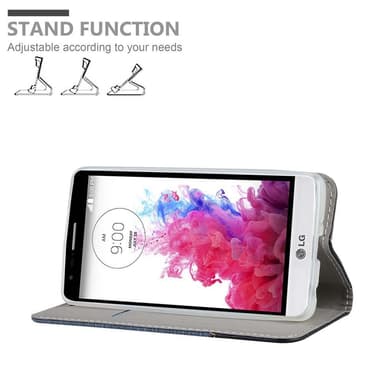 LG G3 MINI / G3 S Plånboksfodral Skal (Blå)