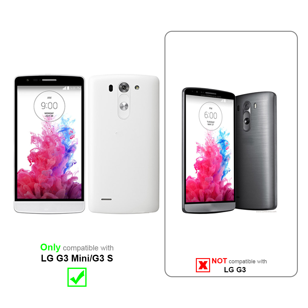 LG G3 MINI / G3 S Plånboksfodral Skal (Blå)