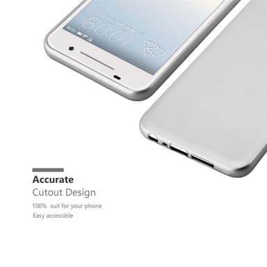 Skal HTC ONE A9 Fodral Case (Silver)