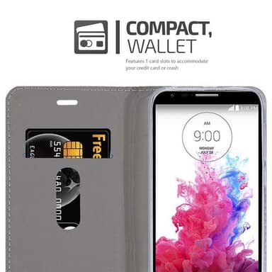 LG G3 MINI / G3 S Plånboksfodral Skal (Blå)