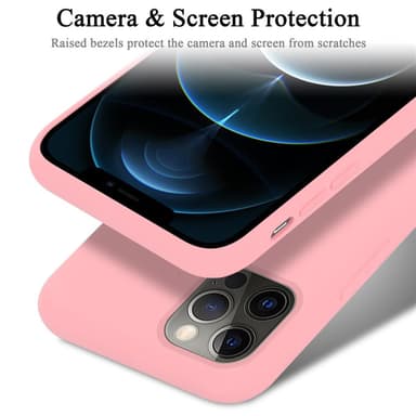 iPhone 12 / 12 PRO Skal Fodral Case (Rosa)
