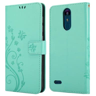 LG K8 2018 / K9 2018 Plånboksfodral Skal (Turkos)