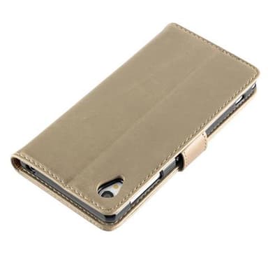 Sony Xperia Z1 Plånboksfodral Skal (Brun)