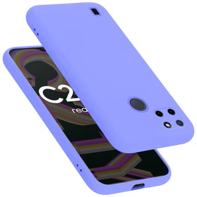 Realme C21Y / C25Y Skal Fodral Case (Lila)