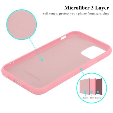 iPhone 12 / 12 PRO Skal Fodral Case (Rosa)