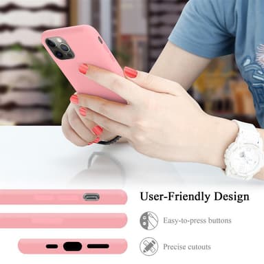 iPhone 12 / 12 PRO Skal Fodral Case (Rosa)