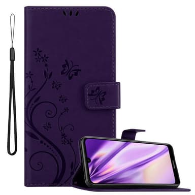 Huawei Y6 2019 Plånboksfodral Skal (Lila)
