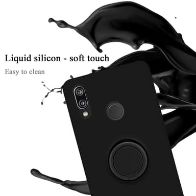 Skal Huawei P20 LITE 2018 / NOVA 3E Fodral Case (Svart)