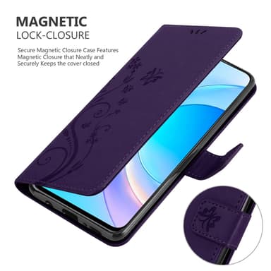 Honor 50 LITE Plånboksfodral Skal (Lila)