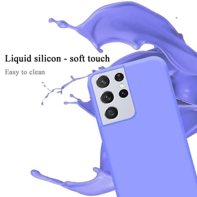 Samsung Galaxy S21 ULTRA Skal Fodral Case (Lila)