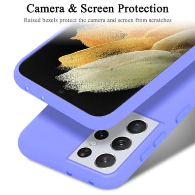 Samsung Galaxy S21 ULTRA Skal Fodral Case (Lila)