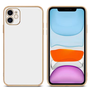 iPhone 11 Skal Fodral Case (Vit)