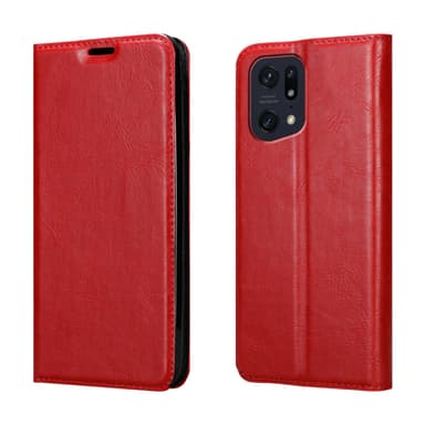 Oppo FIND X5 PRO Skal Fodral Case (Röd)