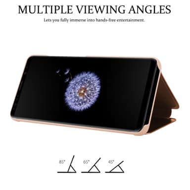 Samsung Galaxy S9 PLUS Plånboksfodral Skal (Rosa)