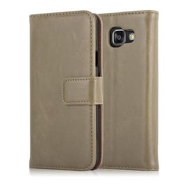 Samsung Galaxy A3 2016 Plånboksfodral Skal (Brun)