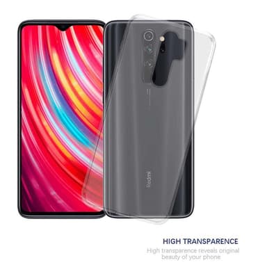 Xiaomi RedMi NOTE 8 PRO Skal Fodral Case (Transparent)