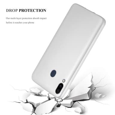 Skal Samsung Galaxy M20 Fodral Case (Silver)