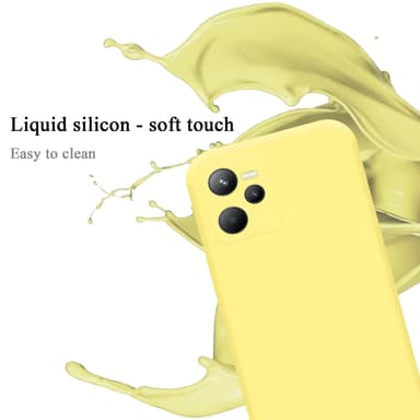Realme C35 / Narzo 50A PRIME Skal Fodral Case (Gul)