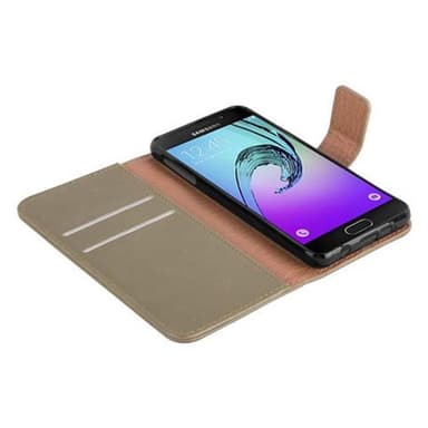 Samsung Galaxy A3 2016 Plånboksfodral Skal (Brun)