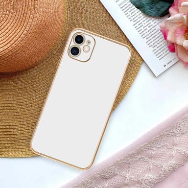 iPhone 11 Skal Fodral Case (Vit)