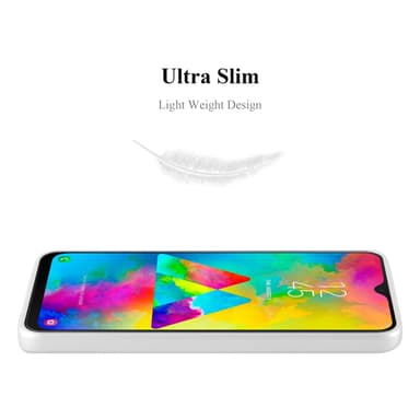 Skal Samsung Galaxy M20 Fodral Case (Silver)