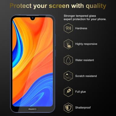 Huawei Y6S 3x Skyddsglas Skyddsfilm Skärmskydd