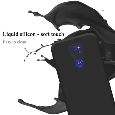 Motorola MOTO G9 PLAY Skal Fodral Case (Svart)