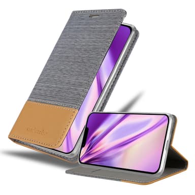 iPhone 14 Plånboksfodral Skal (Grå)