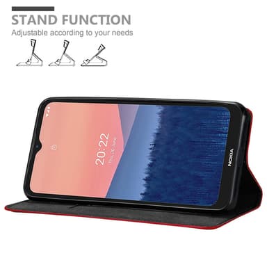 Nokia C21 Skal Fodral Case (Röd)