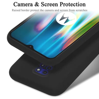 Motorola MOTO G9 PLAY Skal Fodral Case (Svart)