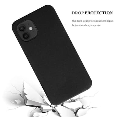Skal iPhone 12 / 12 PRO Fodral Case (Svart)