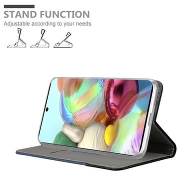 Samsung Galaxy A71 5G Plånboksfodral Skal (Blå)