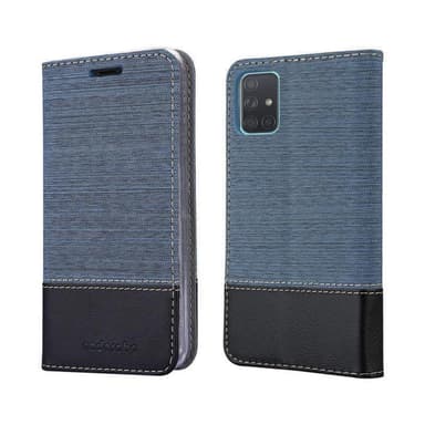 Samsung Galaxy A71 5G Plånboksfodral Skal (Blå)