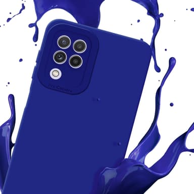 Samsung Galaxy A22 4G Skal Fodral Case (Blå)