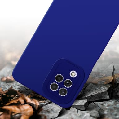 Samsung Galaxy A22 4G Skal Fodral Case (Blå)