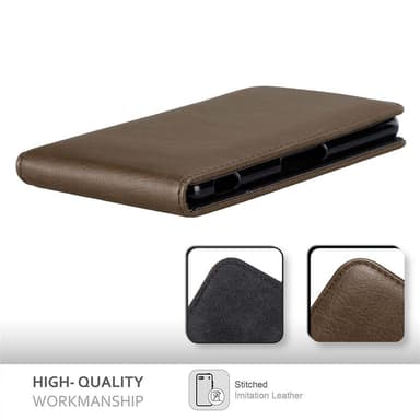 Sony Xperia Z3 Flipfodral Skal (Brun)