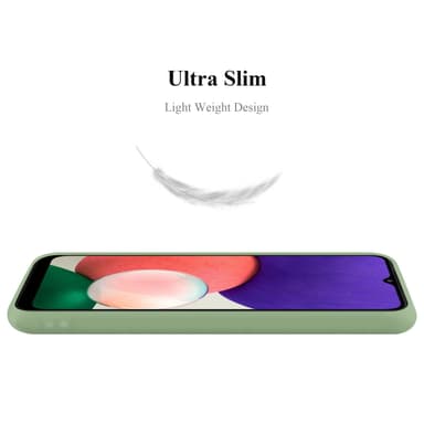 Skal Samsung Galaxy A22 5G Fodral Case (Grön)